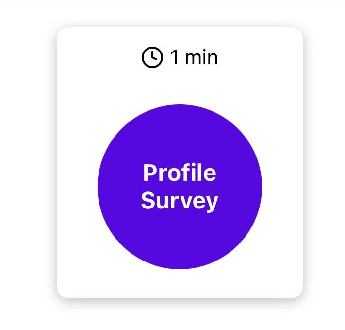 Profile tile preview