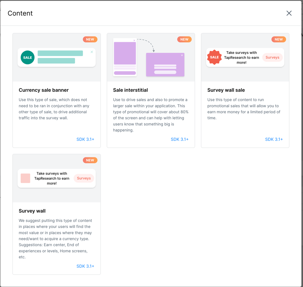 Content modal v3.1