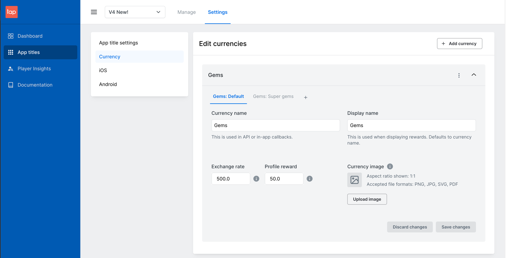 Supplier Dashboard